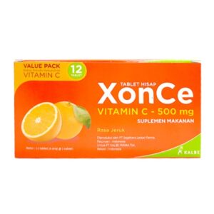5625 Xonce Vitamin C 500mg Value Pack 6 Strip 2 Tablet Hisap