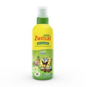 5637 Zwitsal Kids Hair Lotion Spray Natural And Nourishing Care Green 100ml