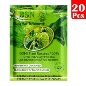 565 Bsn Noni Natural Black Hair Shampoo Big Box 20 Sachet