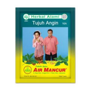 60 Air Mancur Serbuk Tujuh Angin 10 Sachet 7gr