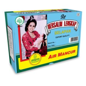 62 Air Mancur Jamu Bersalin Lengkap Pil Box 40 Hari