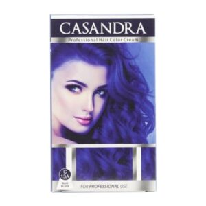 704 Casandra Hair Color Blue Black C13a