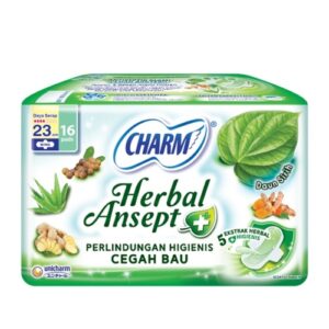 744 Charm Herbal Ansept Wing 23cm 16pcs