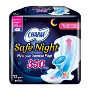 745 Charm Body Fit Safe Night Wing 35cm 12pcs