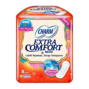 748 Charm Extra Comfort Maxi Non Wing 26cm 8pcs