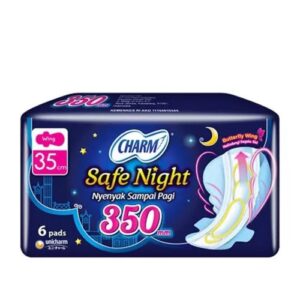750 Charm Body Fit Safe Night Wing 35cm 6pcs