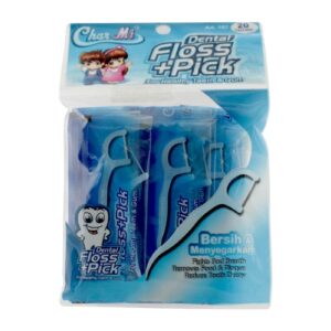 757 Charmi Dental Floss Plus Pick Art187 Pack 20pcs