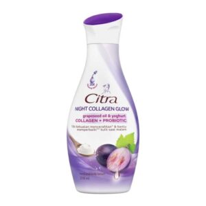805 Citra Hand Body Lotion Night Collagen Glow Grapeseed Oil And Yoghurt 210ml