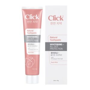 834 Click Natural Toothpaste Whitening All Out Protection 100gr