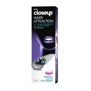 839 Close Up White Attraction Whitening Power Mineral Clay And Acai Berry 100gr