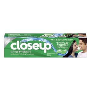 841 Close Up Toothpaste Gel Green Everfresh Menthol Fresh 110gr