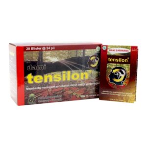989 Dami Sariwana Tensilon 20 Blister 24 Pil