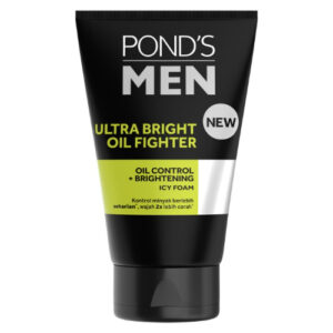 Ponds Men Pembersih Wajah Ultra Bright Oil Fighter 100g