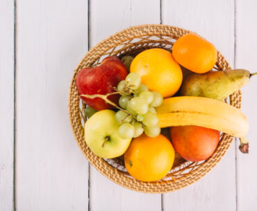 Keranjang Buah dari Rotan