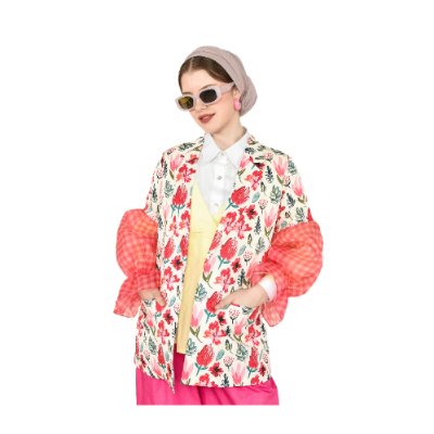 Model Blazer Wanita Korea Style Modern Terbaik SIDELINE Anita Blazer