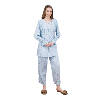 Baju Tidur Wanita Dewasa yang Bagus Terbaik Oriana Piyama Long Sleeve