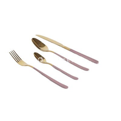 Merk Sendok Garpu Set yang Bagus Platerie Sendok Garpu Rose Gold Sendok Garpu Set yang Bagus Terbaik Platerie Sendok Garpu Rose Gold