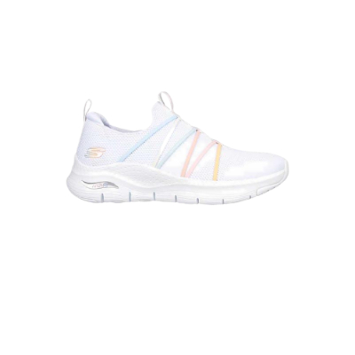 Sepatu Skechers Wanita Terbaik Skechers Arch Fit Women’s Sneakers - White
