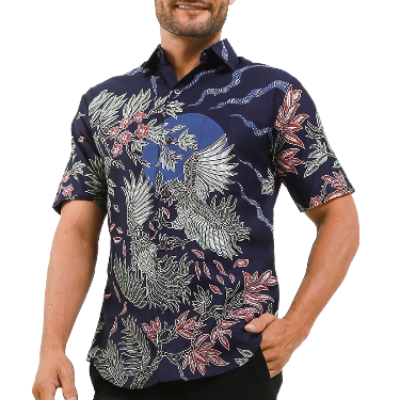 Merk Kemeja Batik Pria Lengan Pendek Rianty Batik Kemeja Batik Pendek Slimfit Kemeja Batik Pria Lengan Pendek Rianty Batik Kemeja Batik Pendek Slimfit