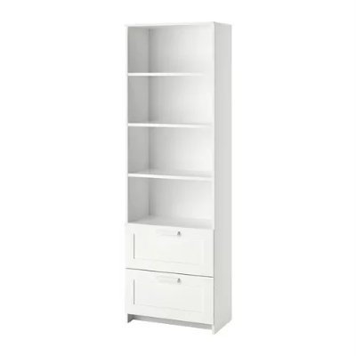 Merk Rak Buku IKEA BRIMNES Rak Buku 60x190 cm Rak Buku IKEA BRIMNES Rak Buku 60x190 cm