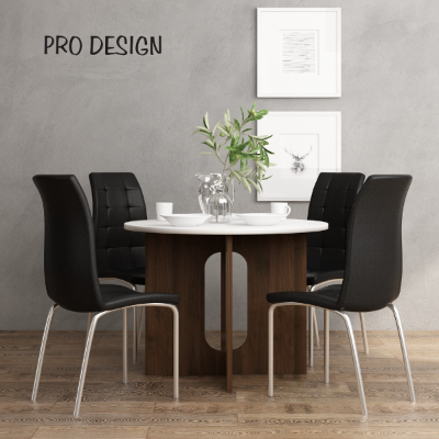 Merk Meja Makan Minimalis & Modern Pro Design Meja Makan Vesson DT100 Minimalis Meja Makan Minimalis & Modern Pro Design Meja Makan Vesson DT100 Minimalis