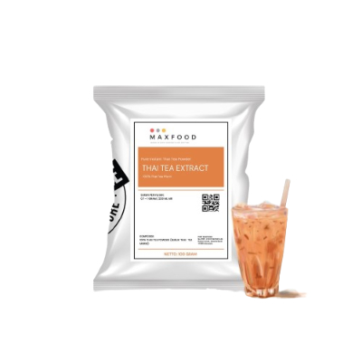 Merk Bubuk Thai Tea MAXFOOD Pure Instant Thai Tea Extract Powder Bubuk Thai Tea MAXFOOD Pure Instant Thai Tea Extract Powder