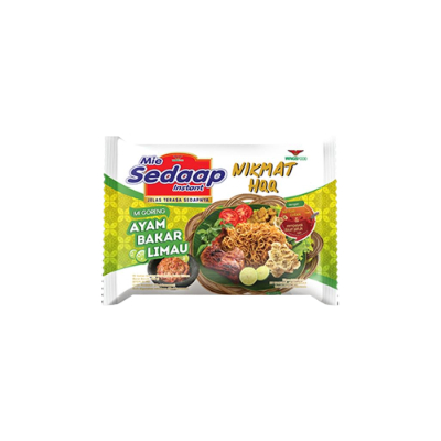 Merk Varian Mie Sedaap Mie Sedaap Goreng Ayam Bakar Limau Varian Mie Sedaap Mie Sedaap Goreng Ayam Bakar Limau