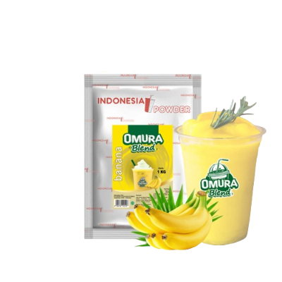 Merk Bubuk Minuman Premium OMURA Bubuk Minuman Premium Rasa Korean Banana Bubuk Minuman Premium OMURA Bubuk Minuman Premium Rasa Korean Banana
