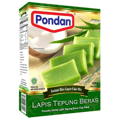 Merk Macam-Macam Varian Tepung Pondan Pondan Lapis Tepung Beras Macam-Macam Varian Tepung Pondan Pondan Lapis Tepung Beras