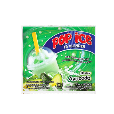 Aneka Varian Pop Ice Pop Ice Es Blender Milk Shake Powder Alpukat