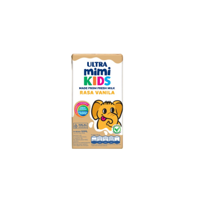 Produk Susu Ultramilk Ultra Milk Ultra Mimi Kids Vanilla