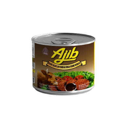 Daging Kaleng Ajib Kornet Rendang Sapi