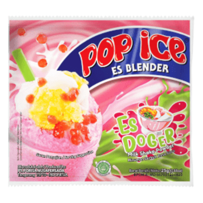 Aneka Varian Pop Ice Pop Ice Es Blender Milk Shake Powder Es Doger