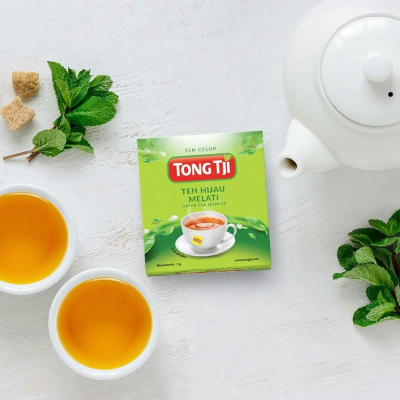 Merk Teh Tong Tji Teh Tong Tji Green Tea Jasmine Teh Tong Tji Teh Tong Tji Green Tea Jasmine