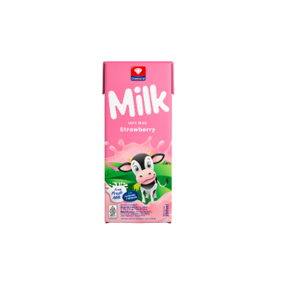 Merk Susu Strawberry di Indonesia Diamond Milk UHT Milk Strawberry Susu Strawberry di Indonesia Diamond Milk UHT Milk Strawberry