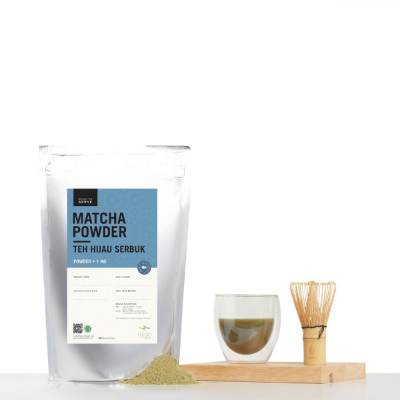 Merk Bubuk Minuman Premium Haldinfoods Matcha Powder Bubuk Minuman Premium Haldinfoods Matcha Powder