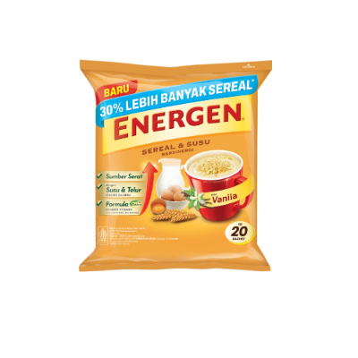 Merk Berbagai Varian Rasa Energen Energen Vanila Bag Berbagai Varian Rasa Energen Energen Vanila Bag