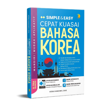 Merk Buku Belajar Bahasa Korea Simple & Easy Cepat Kuasai Bahasa Korea Buku Belajar Bahasa Korea Simple & Easy Cepat Kuasai Bahasa Korea